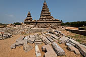 Mamallapuram - Tamil Nadu. The Shore Temple. 